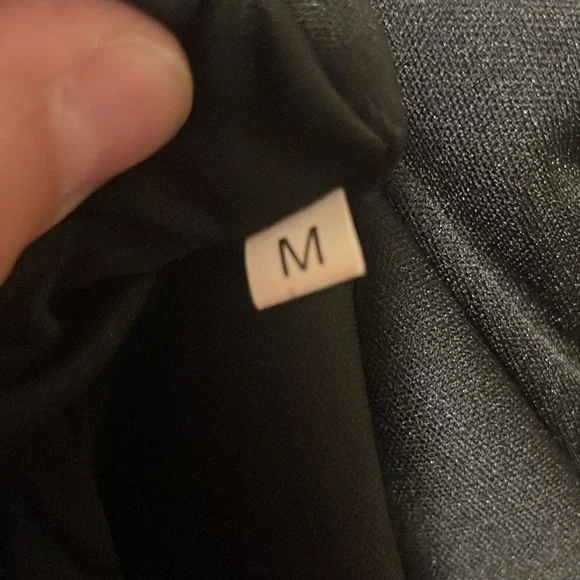 Elegant Black and Gold Embellished Dress 20s Flapper style Medium Great Gatsby - Picture 14 of 17